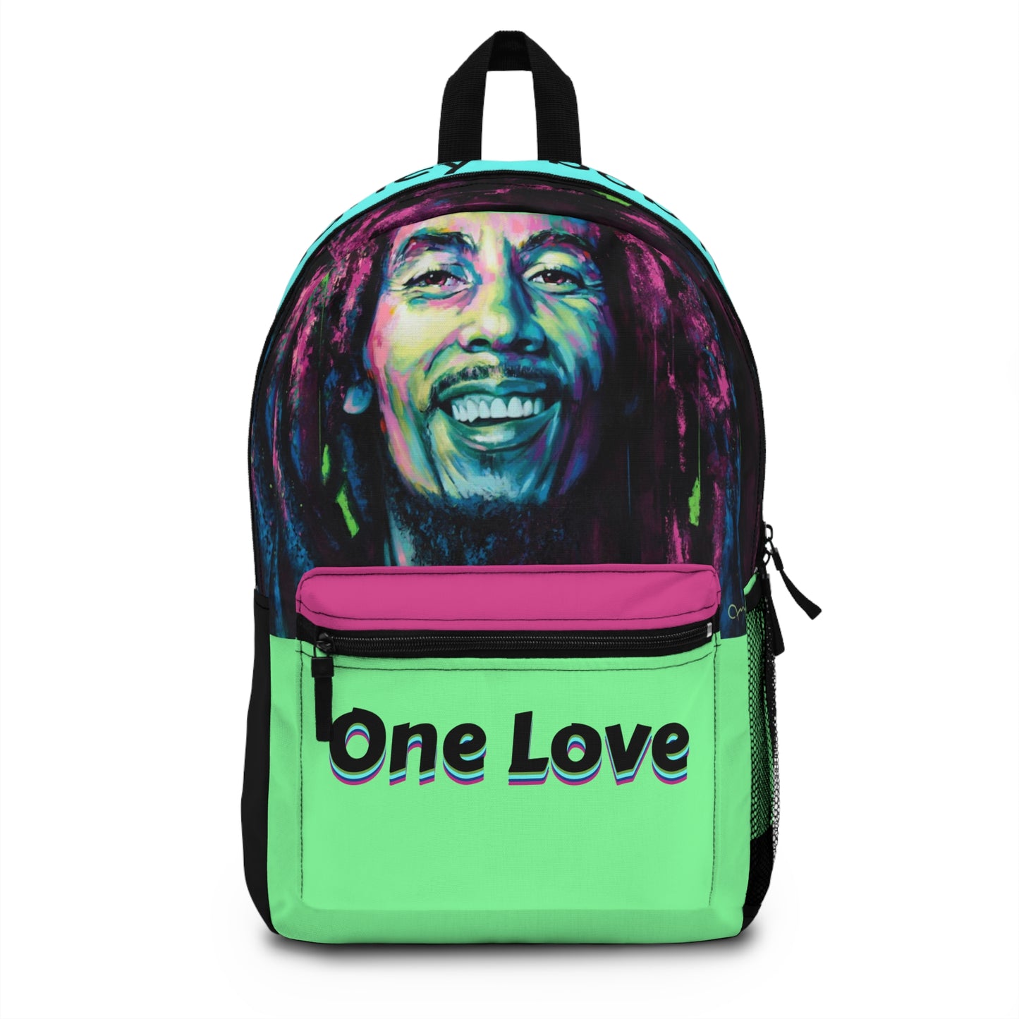 Backpack - Marley Green Pink Blue