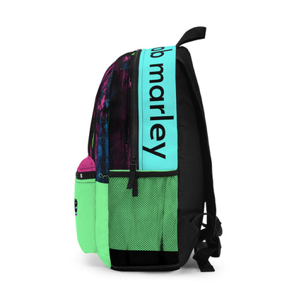 Backpack - Marley Green Pink Blue