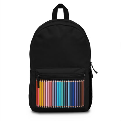 Backpack - Colored Pencils Black