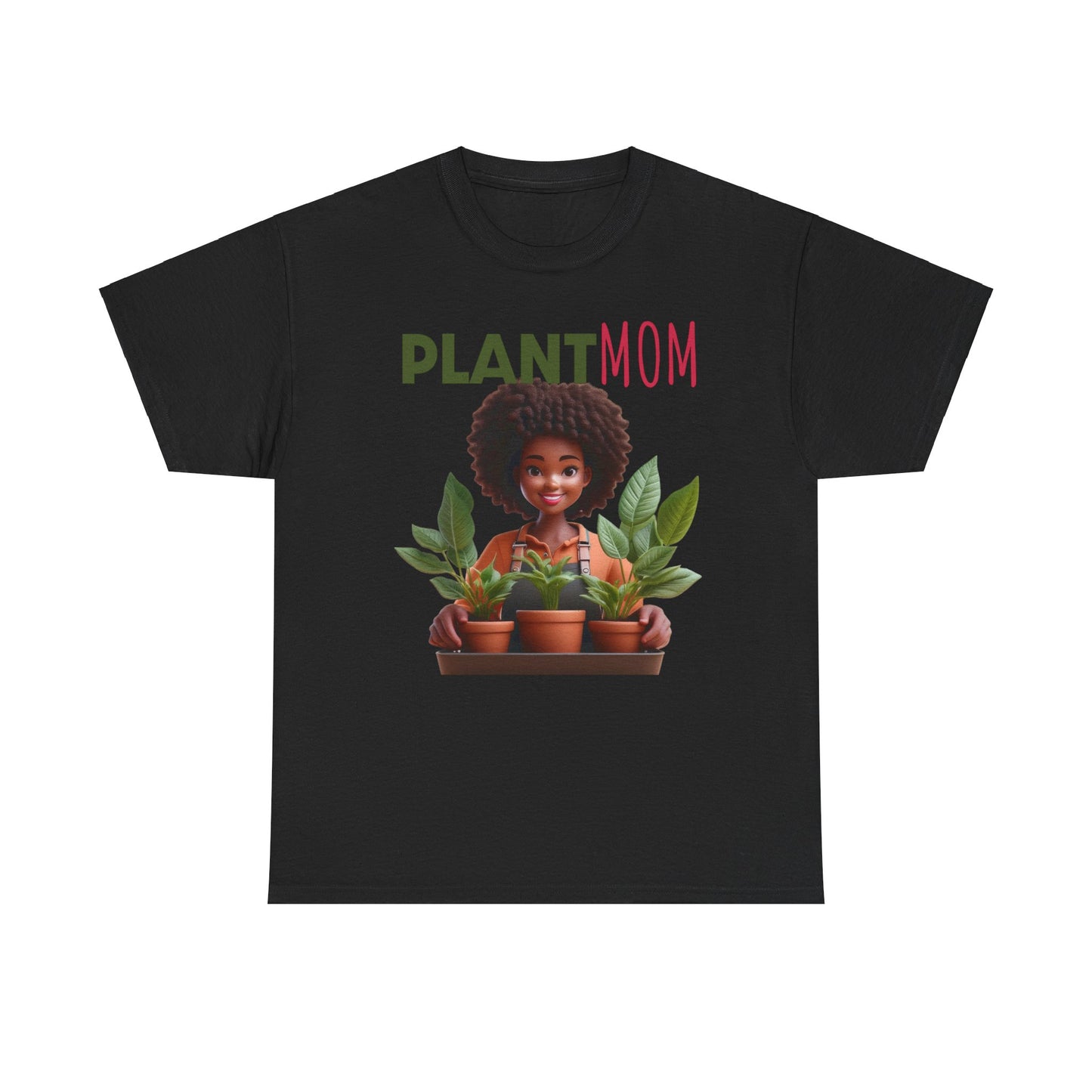 T-Shirt: Afro Plant Mom