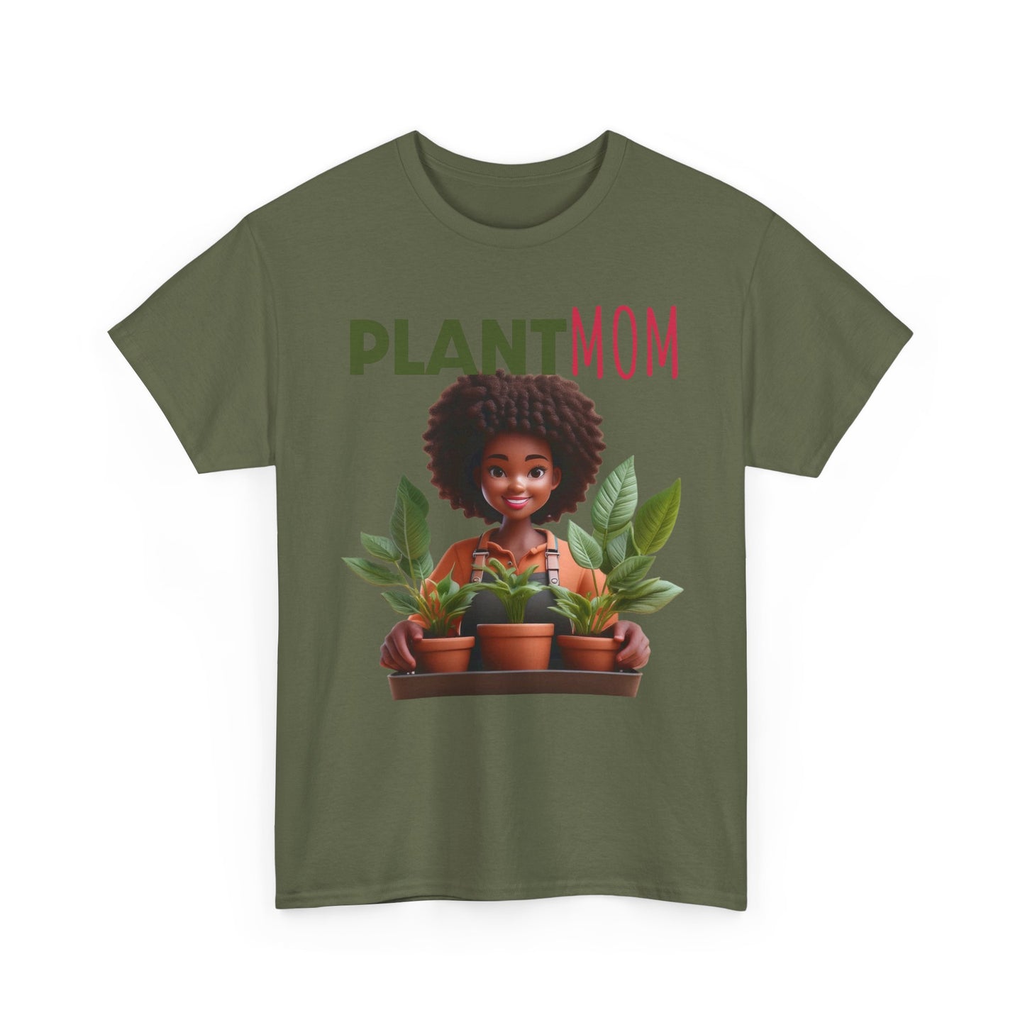 T-Shirt: Afro Plant Mom