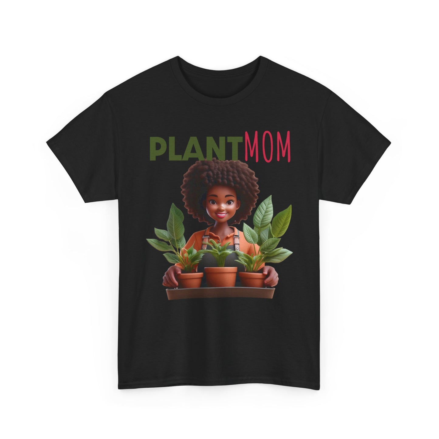 T-Shirt: Afro Plant Mom