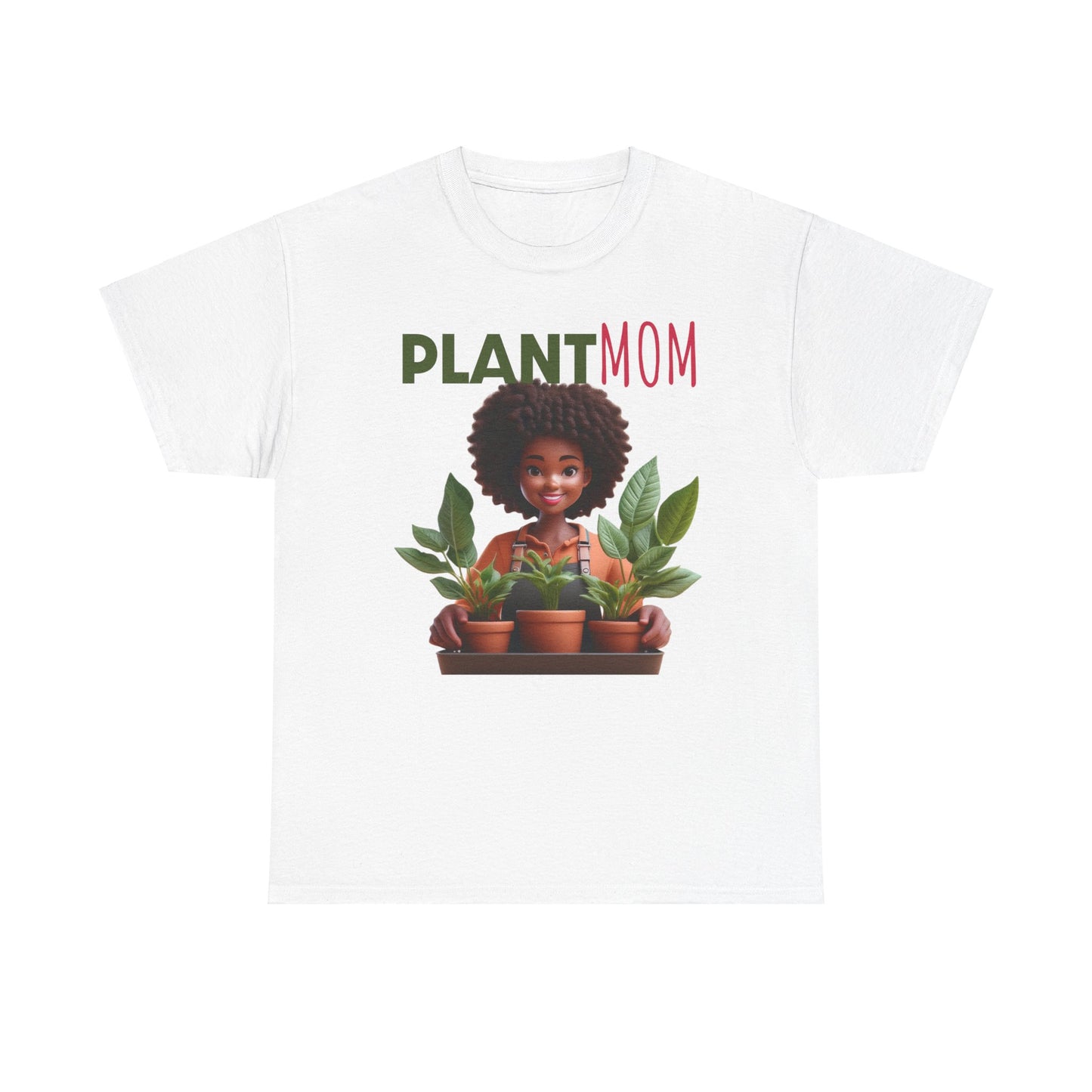 T-Shirt: Afro Plant Mom