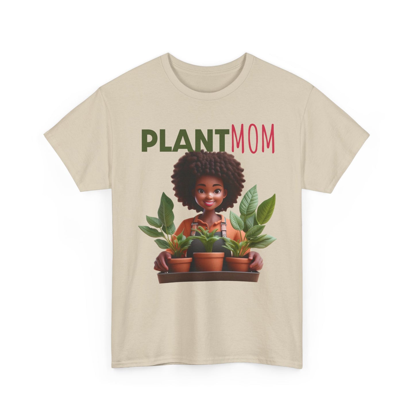 T-Shirt: Afro Plant Mom