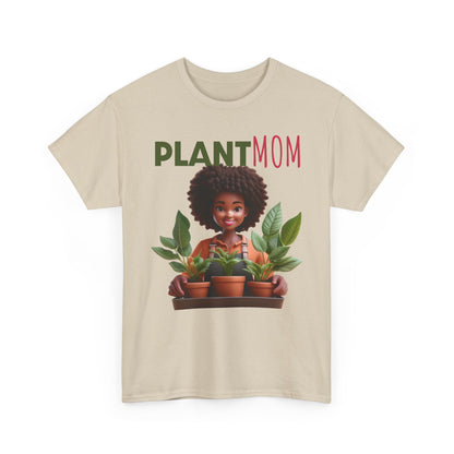 T-Shirt: Afro Plant Mom