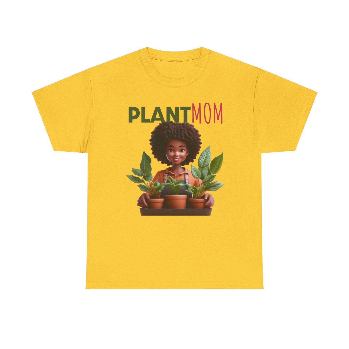 T-Shirt: Afro Plant Mom