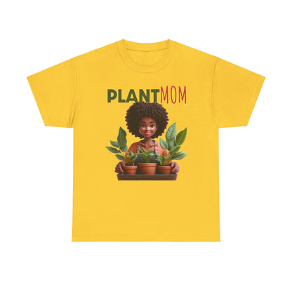 T-Shirt: Afro Plant Mom