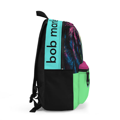 Backpack - Marley Green Pink Blue