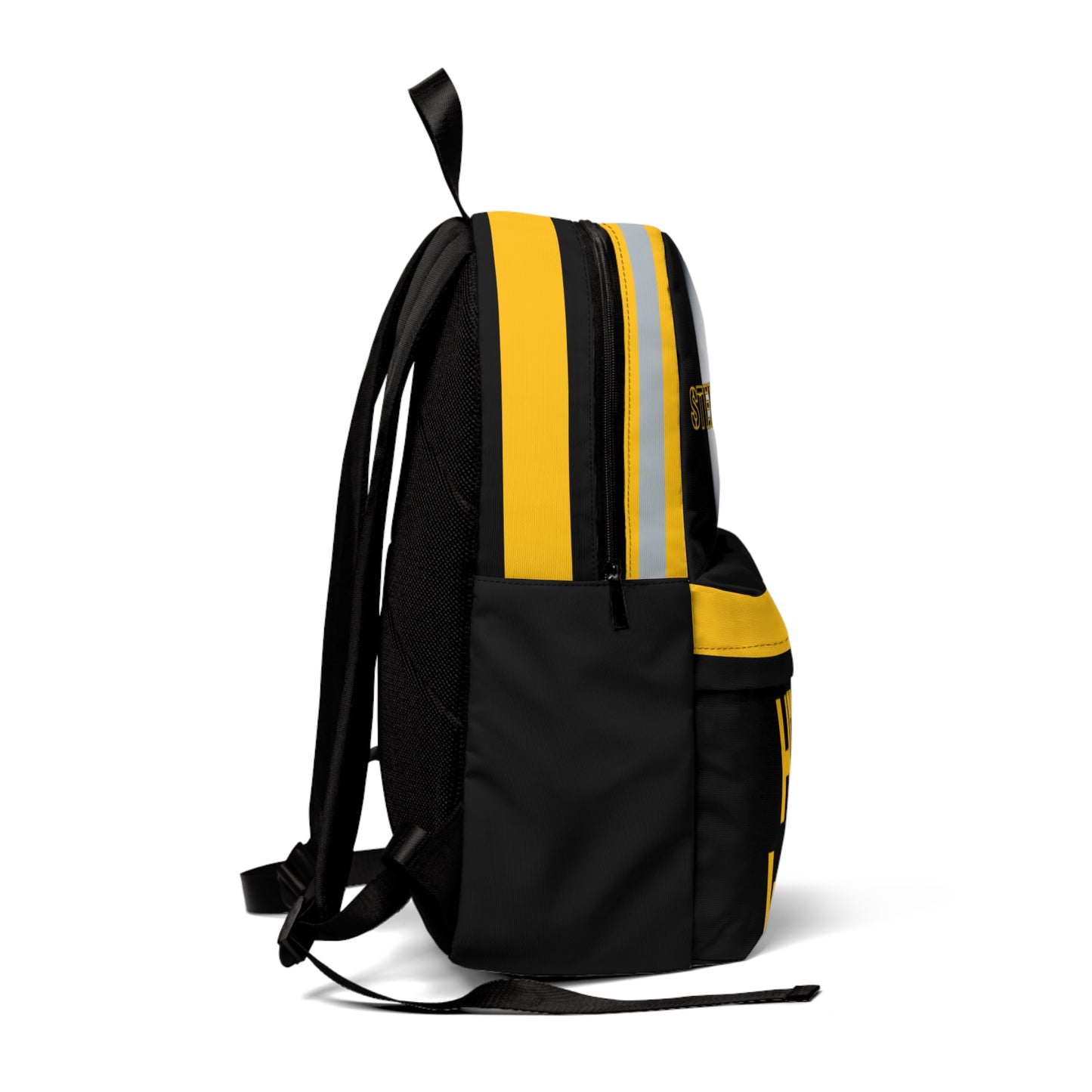 Backpack - Black & Yellow2