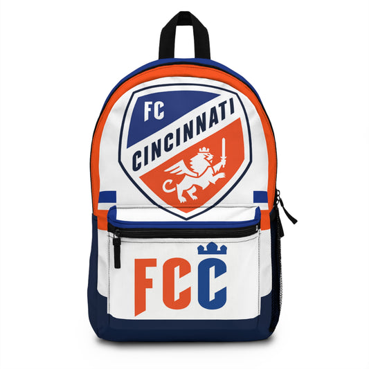 Backpack - Cincinnati White Orange Blue (dark bottom)