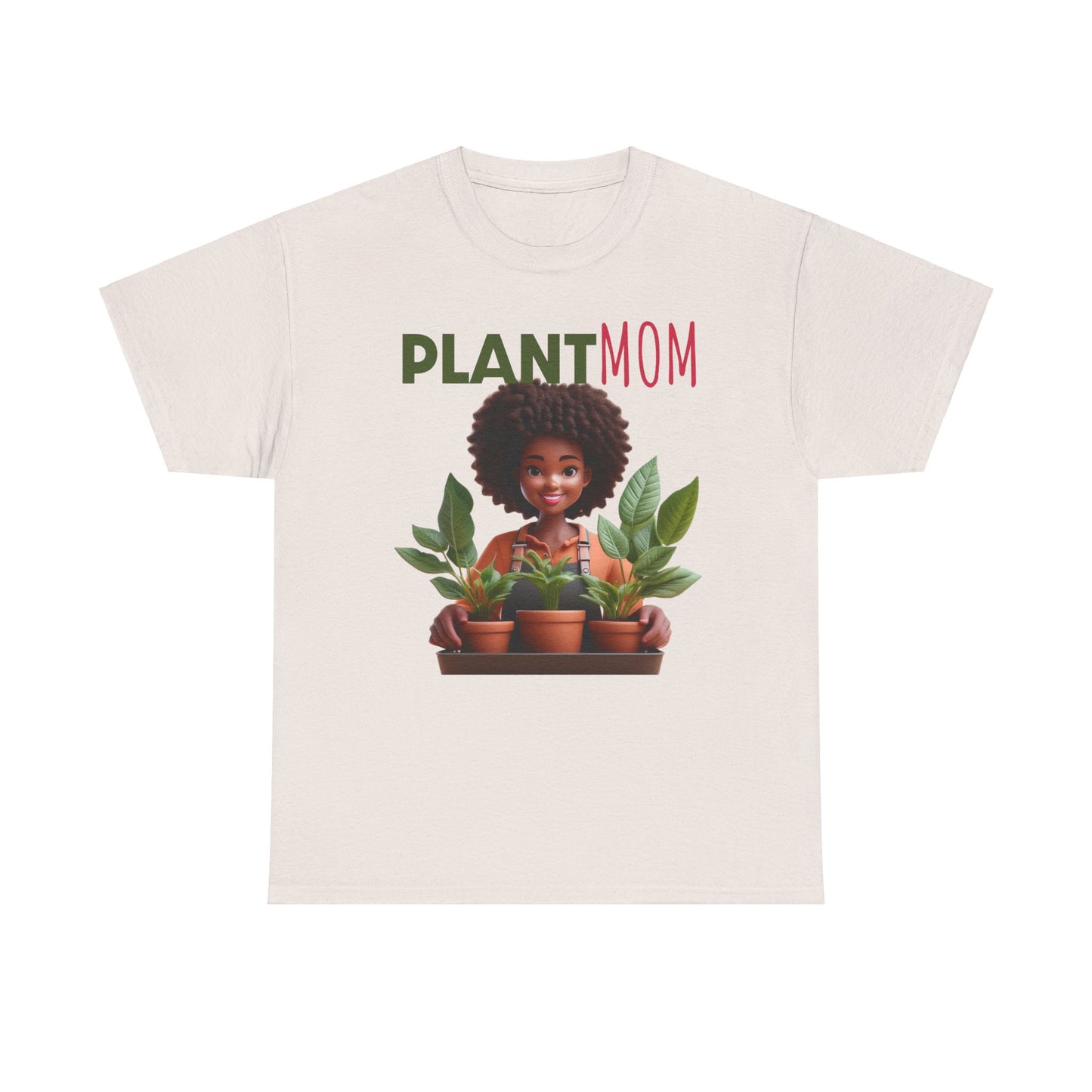 T-Shirt: Afro Plant Mom