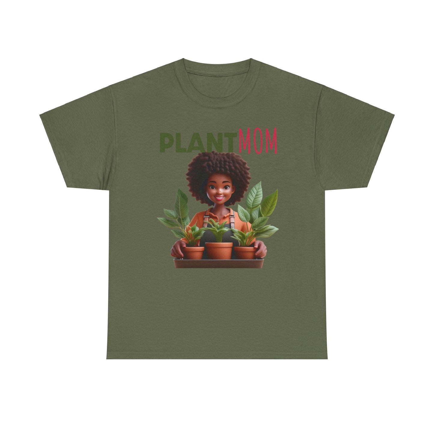 T-Shirt: Afro Plant Mom