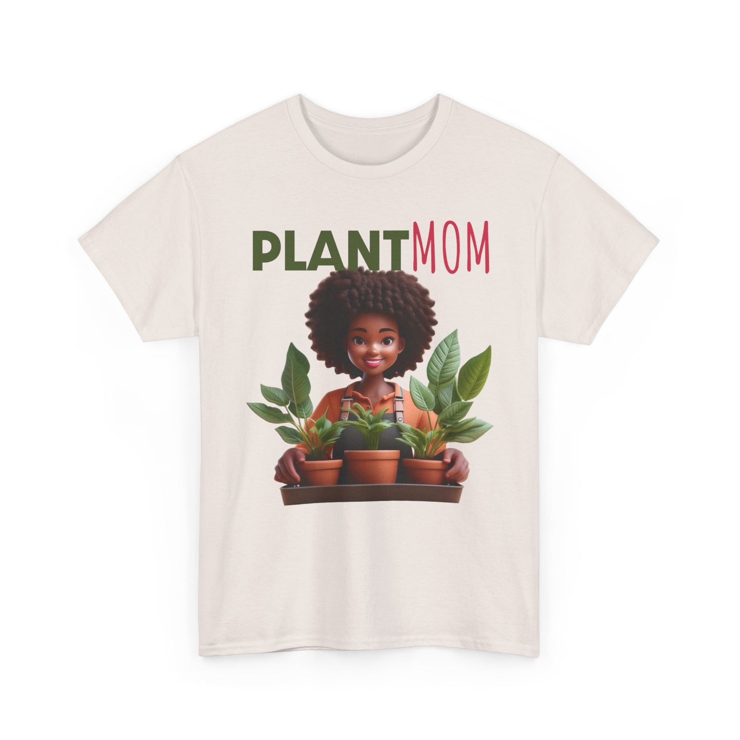T-Shirt: Afro Plant Mom