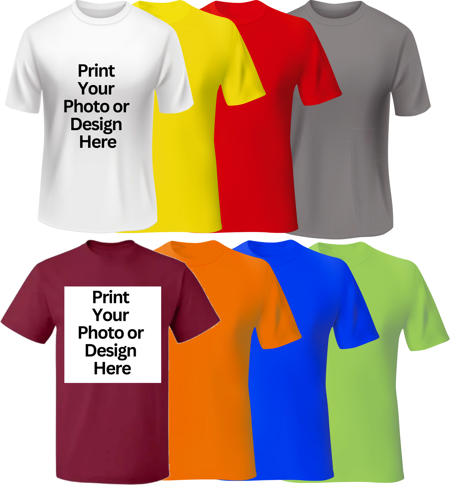 T-Shirt: Personalized Any Color