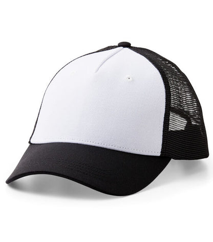 Hat - Trucker Hat White and Black - Personalized